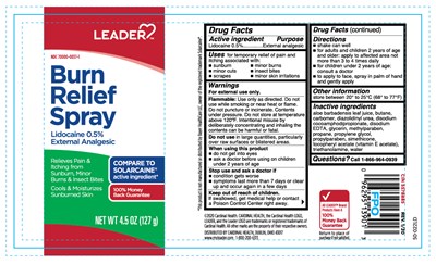 Leader_Burn Relief Spray_50-022LD.jpg Burn Relief Spray - Leader Burn Relief Spray 50 022LD